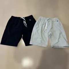 チャンピオン　撥水加工　ハーフパンツ　2点