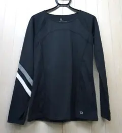 GAP☆FIT☆ブラック☆ 長袖 フィットネスウェア☆Mサイズ☆１７７５２のサムネイル