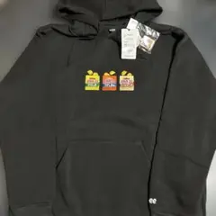 Calves ポテトチップス刺繍入り裏起毛パーカートレーナー（キーホルダー付き）