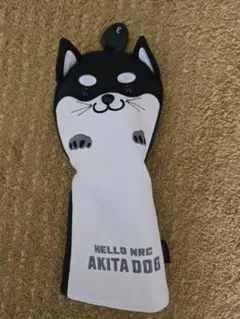 NRC GOLF AKITA DOG ゴルフヘッドカバー 3番ウッド用