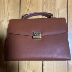 モコ様専用 レディース バッグ マリークレール 茶色 皮革