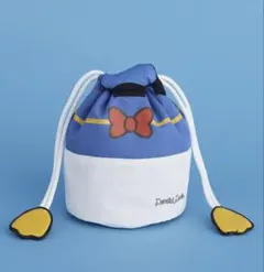 【新品】お値下げしました！ドナルドダック 巾着バッグ ポーチ ディズニー