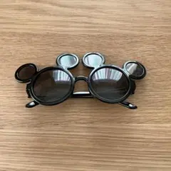 ミッキーマウス型サングラス ブラック