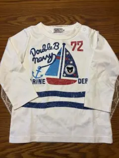 【新品・タグ付】DOUBLE.B 長袖Tシャツ 90