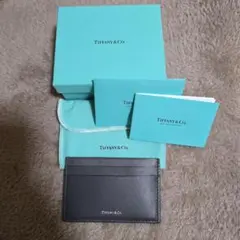 Tiffany & Co. ブラックカードケース