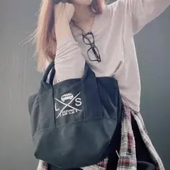 正規品 LUSSO SURF ミニトートバッグ ブラック