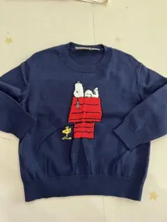 ユニクロ スヌーピー セーター 100