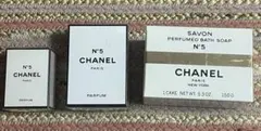 未使用品CHANEL N°5 パルファム・香水石鹸セット