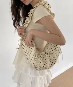 ドットシャーリングバッグ