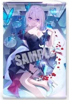 美和野らぐ WスエードB2タペストリー　メロンブックス 三食納豆飯