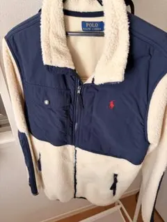 Polo Ralph Lauren フリースジャケット ネイビー/クリーム