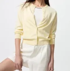 UNIQLO　UVカットクルーネックカーディガン