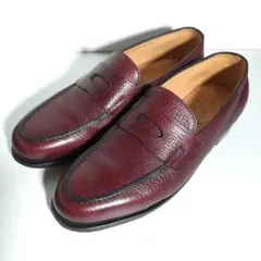 e0058 【良品】 ジョンロブ Lopez コインローファー 7E シューズのサムネイル