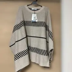 【なむ様専用】CLOVE ジャガードドルマンニット