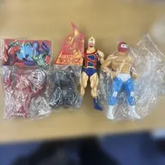 343 ソフビ　特撮・キン肉マンフィギュア 4体セット まとめ売り ゆ*う様 343 ソフビ 特撮・キン肉マンフィギュア 4体セット まとめ売り