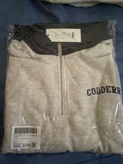 CODDERR グレー ジップアップ トレーナー