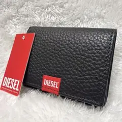 【新品】DIESEL ディーゼル　EASY TUBE コンパクト三つ折り財布のサムネイル