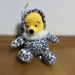 平成✴︎レア　プーさん ヒョウ柄 ぬいぐるみ
