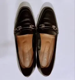 Diana ビット付きローファー ブラック　22.5cm