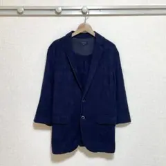 【美品】TAKA-Q(タカキュー)薄手ジャケット 7部丈 迷彩柄 カモフラージュ