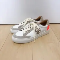 Tory Burch のカラーブロック レザースニーカー　23.5のサムネイル