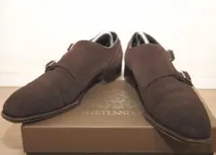 シェトランドフォックス スエードダブルモンクシューズ8.5 REGAL