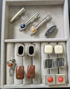 ぬ*こ様 カフスリンクス　カフスボタン　タイピン　まとめ売り　①