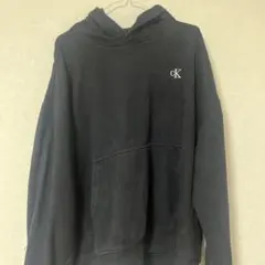 Calvin Klein Jeans ブラックフードパーカーのサムネイル