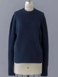 OldeH&Daughter WOOSTEDWOOL クルーネック ネイビー - メルカリ