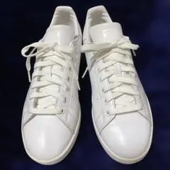adidas Stan Smith ホワイトレザー スニーカー