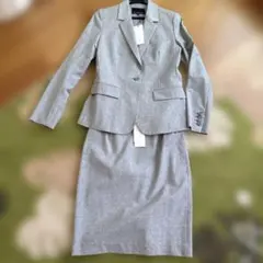 M-PREMIER グレー スカートスーツ新品