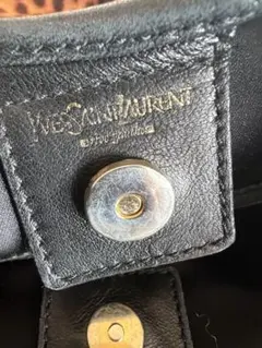 Yves Saint Laurent ヒョウ柄ショルダーバッグ