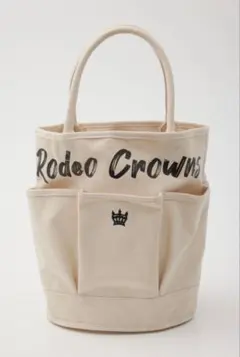 Rodeo Crowns アイボリー トートバッグ