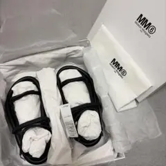 MM6 Maison Margiela ブラックサンダルのサムネイル