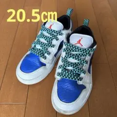 Nike Jordan スニーカー チェッカーフラッグ柄20.5㎝