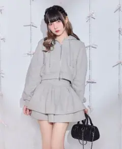 ミシェルマカロン フリルスカートセットアップ トップスのみ