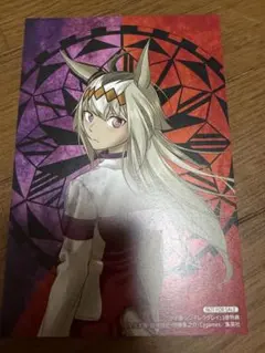 ウマ娘 シンデレラグレイ 3巻 アニメイト 特典 イラストカード