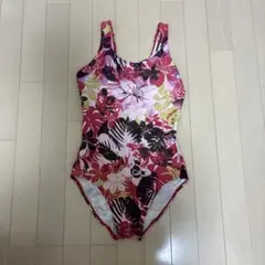 FOOTMARK フラワープリント ワンピース水着　LLサイズのサムネイル