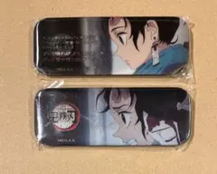 鬼滅の刃 ダイニング お楽しみくじ ロング缶バッジ スクエア缶バッジ