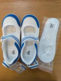IFME 上履き 19.5cm ブルー 新品 替えインソール付
