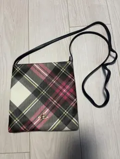 Vivienne Westwood　ショルダーバッグ　チェック　オーブ
