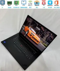 美品ThinkPad X1 Extreme Gen5 i7 32GB LTE - メルカリ