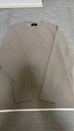 BACK NUMBER 長袖カットソー XL ベージュ