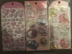 ハローキティ ウォーターインシール コットンパフィシール