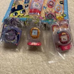 たまごっち　おかしなたまごボーロっち3 キーホルダー３点セット