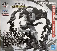 ワンピース 一番くじ ラストワン賞 ルフィ 決闘ノ記憶 フィギュア