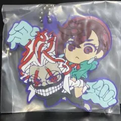 ダンダダン でふぉラバ！ キーホルダー【モモ＆オカルン】①