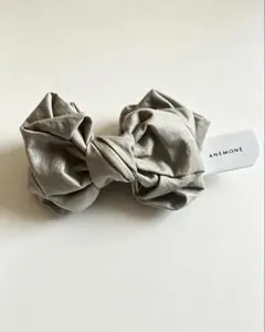 ANEMONE リボンポニーフック グレーのサムネイル