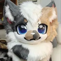 ケモノ 着ぐるみ コスプレ ファーマスク セット - メルカリ