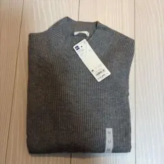 GU リブハイネックセーター
